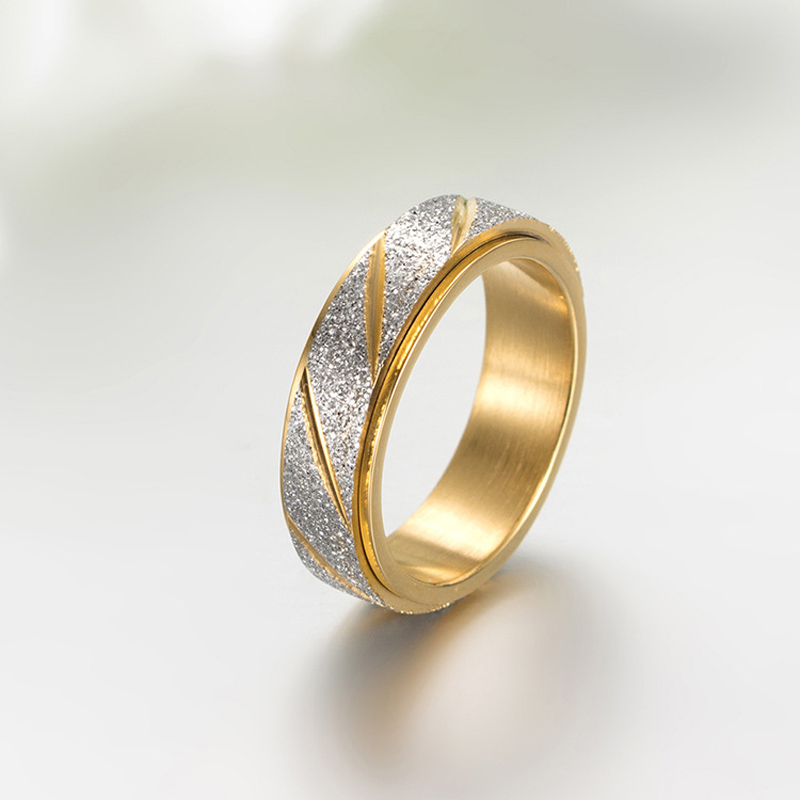 Trendy Simple 6mm Rose Gold/Gold Colors Spinner Stainless Steel Rings for Women High Quality Shiny Finger Ring Jewelry Gifts
Trendy Simple 6mm Rose Gold/Gold Colors Spinner Stainless Steel Rings for Women High Quality Shiny Finger Ring Jewelry Gifts