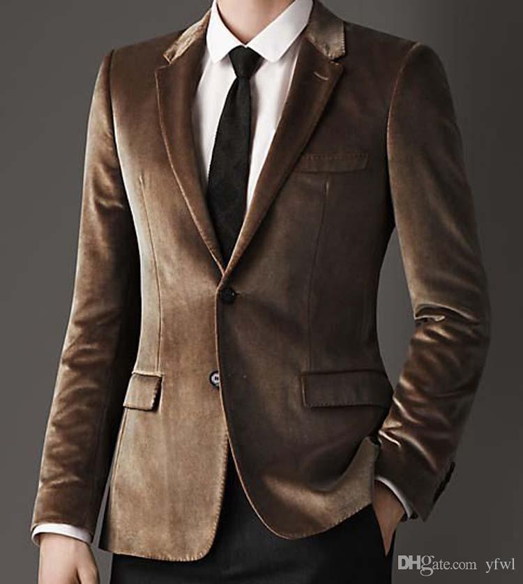 Classic Velveteen tuxedos groom wedding men suits mens wedding suits tuxedo costumes de smoking pour hommes men(Jacket+Pants+Tie) 77, Same as image
Classic Velveteen tuxedos groom wedding men suits mens wedding suits tuxedo costumes de smoking pour hommes men(Jacket+Pants+Tie) 77, Same as image