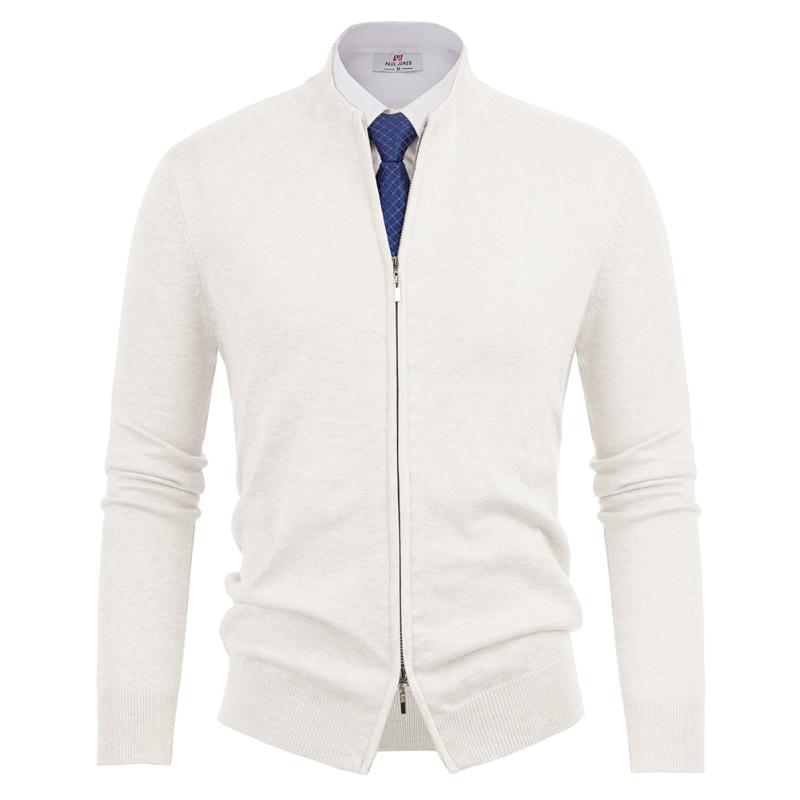 Men Jacket Clothes Spring Tops Slim Long Sleeve Stand Collar Two-Way Zipper Knitted Baseball Coat Solid Breathable New Male, Medium gray
Men Jacket Clothes Spring Tops Slim Long Sleeve Stand Collar Two-Way Zipper Knitted Baseball Coat Solid Breathable New Male, Medium gray