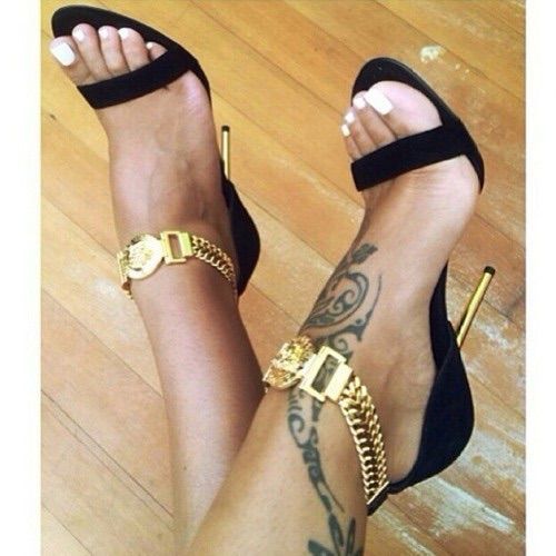 Summer Woman New Style Customzed Suede Simple High Heels Sandals Lady Gold Metal Heel Sexy Sandals Woman Metal Decoration Chian Sandals, As pic
Summer Woman New Style Customzed Suede Simple High Heels Sandals Lady Gold Metal Heel Sexy Sandals Woman Metal Decoration Chian Sandals, As pic