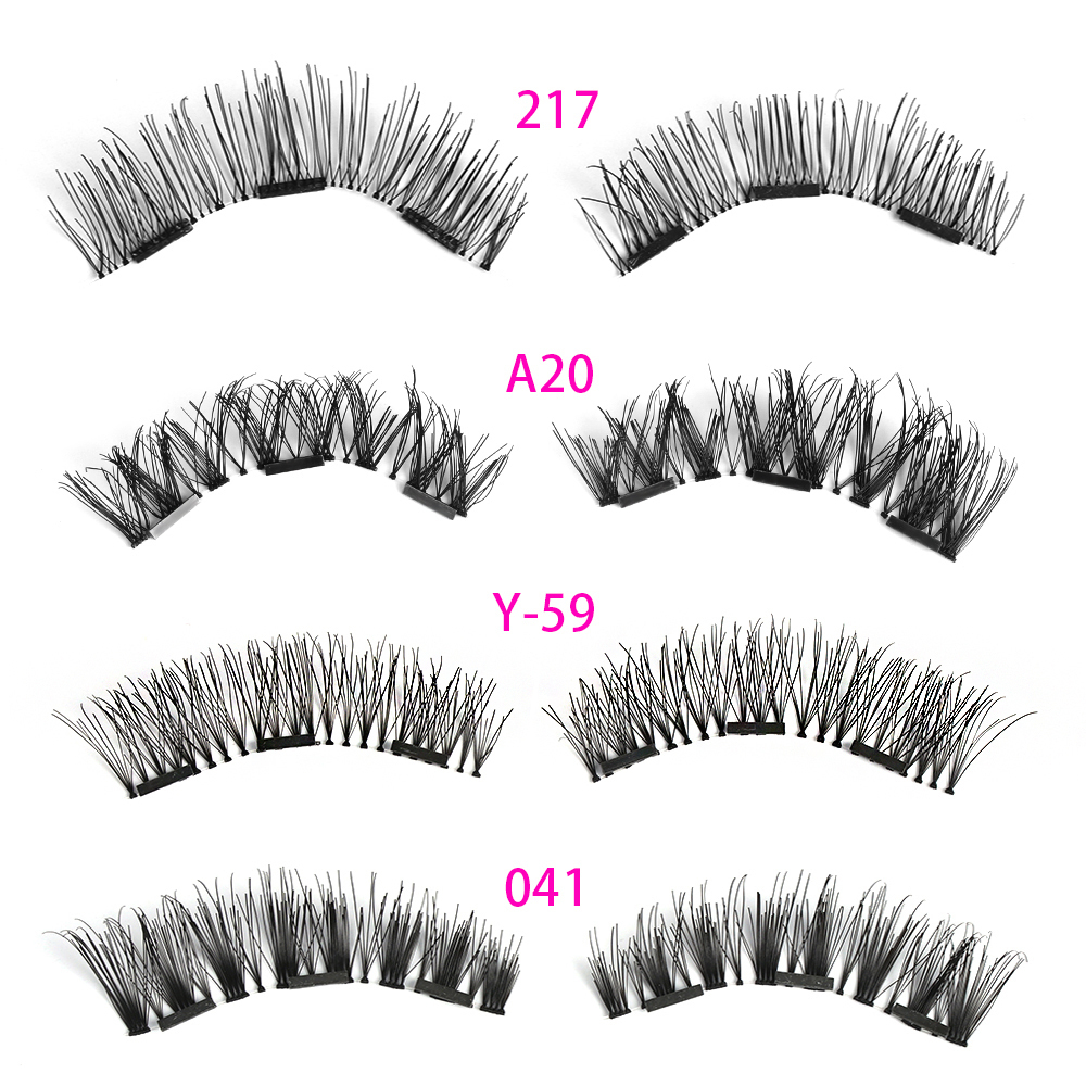 1 Set Triple Magnetic False Eyelashes Full Coverage Glue-free Lashes Cross Long Magnet Eye Lashes Make Up Extension Tools
1 Set Triple Magnetic False Eyelashes Full Coverage Glue-free Lashes Cross Long Magnet Eye Lashes Make Up Extension Tools