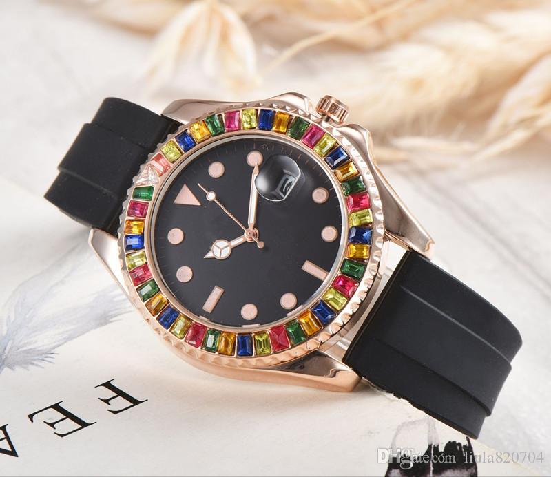 

2018 New Top Luxury Quartz Watch For Men Women Lover Wrist Watches Reloj Hombre Relogio Montre Orologio Uomo Horloge1, Slivery;brown