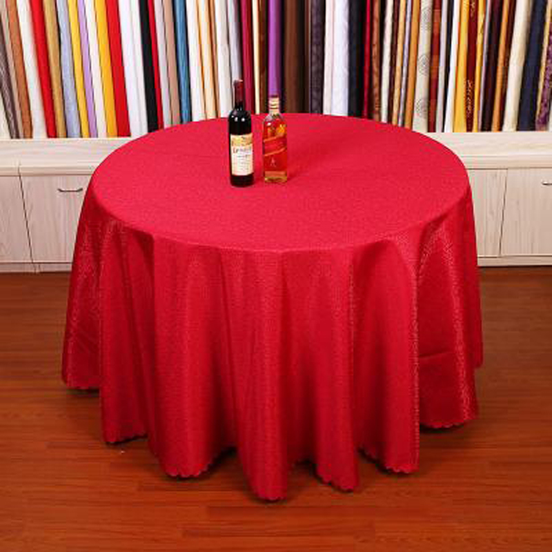 Satin Tablecloth White Black Solid Color For Wedding Birthday Party Table Cover Round Table Cloth Home Decor