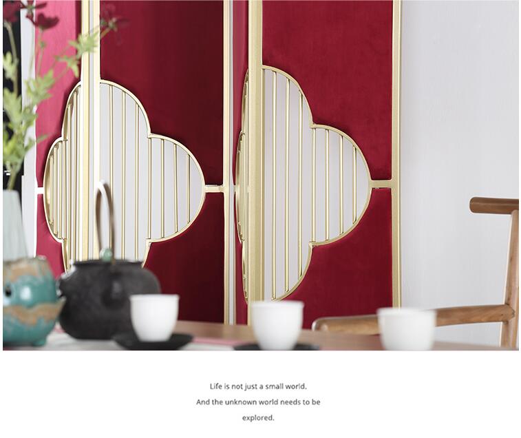 Folding screen foldable movable partition Room Dividers small family bedroom shelter household screens
