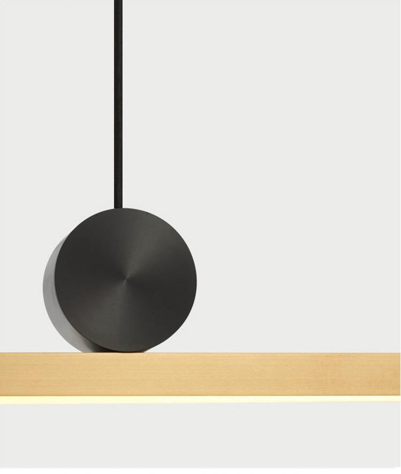 LED Pendant Lights Hanging Light Simple Copper Indoor Lighting Office Study Lamp Chandelier Brass Lamps Creativity
