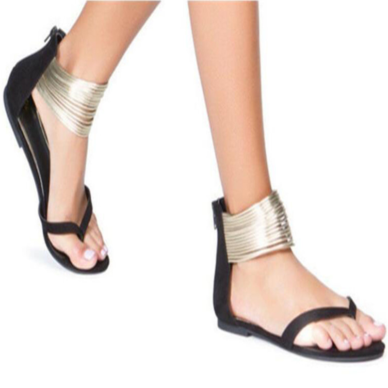 Hot Sale-Flip-flop flat shoes sandals flat bottom suede shoes zipper back zapatos mujer woman, Blue
Hot Sale-Flip-flop flat shoes sandals flat bottom suede shoes zipper back zapatos mujer woman, Blue