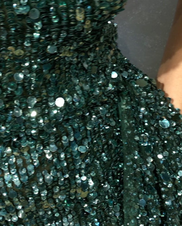 2020 Green Mermaid Evening Dresses Strapless Beads Sequins Feather Tulle Prom Dress Floor Length Special Occasion Dresses