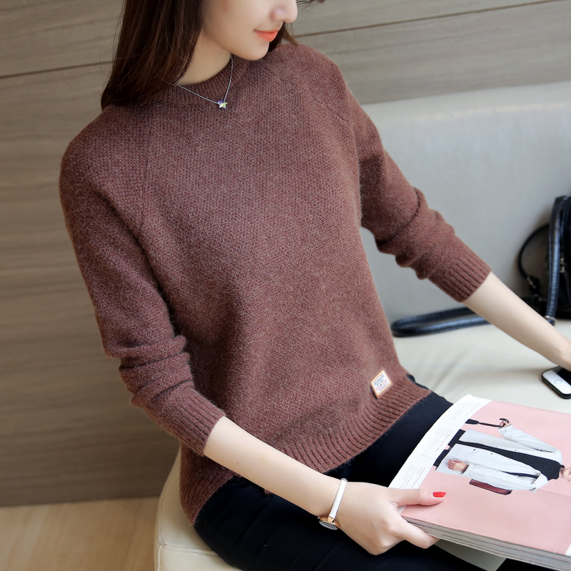 Tops Women Autumn Winter Casual Tee Shirt Fashion Solid Long Sleeve Knitted Sweater Loose Pullover O-neck Shirts 2020 Sweaters, Pink
Tops Women Autumn Winter Casual Tee Shirt Fashion Solid Long Sleeve Knitted Sweater Loose Pullover O-neck Shirts 2020 Sweaters, Pink