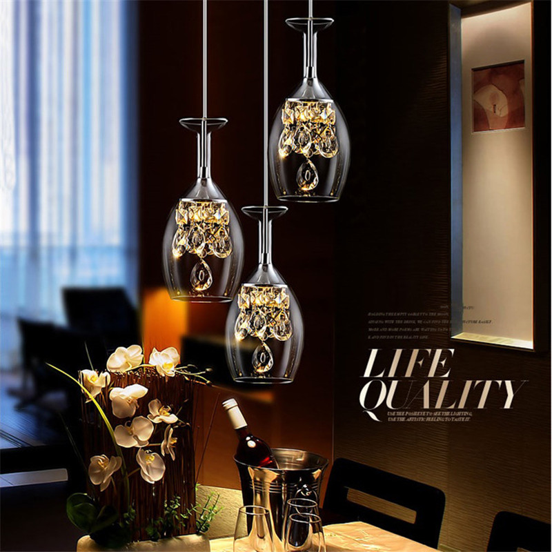 Modern minimalist restaurant wine glass led chandelier hotel bar club lighting home creative led crystal Nordic dining room lamp STJX16
Modern minimalist restaurant wine glass led chandelier hotel bar club lighting home creative led crystal Nordic dining room lamp STJX16