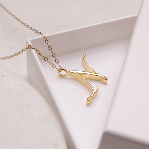 1pcs Minimalist English name Initial Alphabet N pendant Necklace tiny word Letter monogram charm Metal friend woman mother men's family gifts jewelry
1pcs Minimalist English name Initial Alphabet N pendant Necklace tiny word Letter monogram charm Metal friend woman mother men's family gifts jewelry