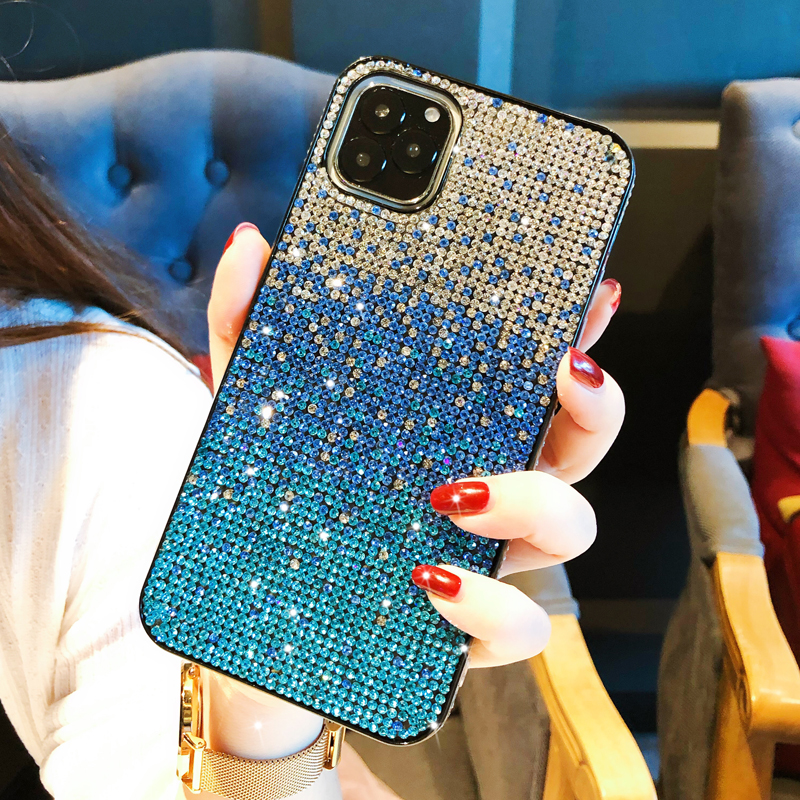 Hot For Apple iphone 11 pro max x xs xr 6 7 8 plus Case Luxury Full Diamond Glitter Gradient protective back cover, Mix colors
Hot For Apple iphone 11 pro max x xs xr 6 7 8 plus Case Luxury Full Diamond Glitter Gradient protective back cover, Mix colors