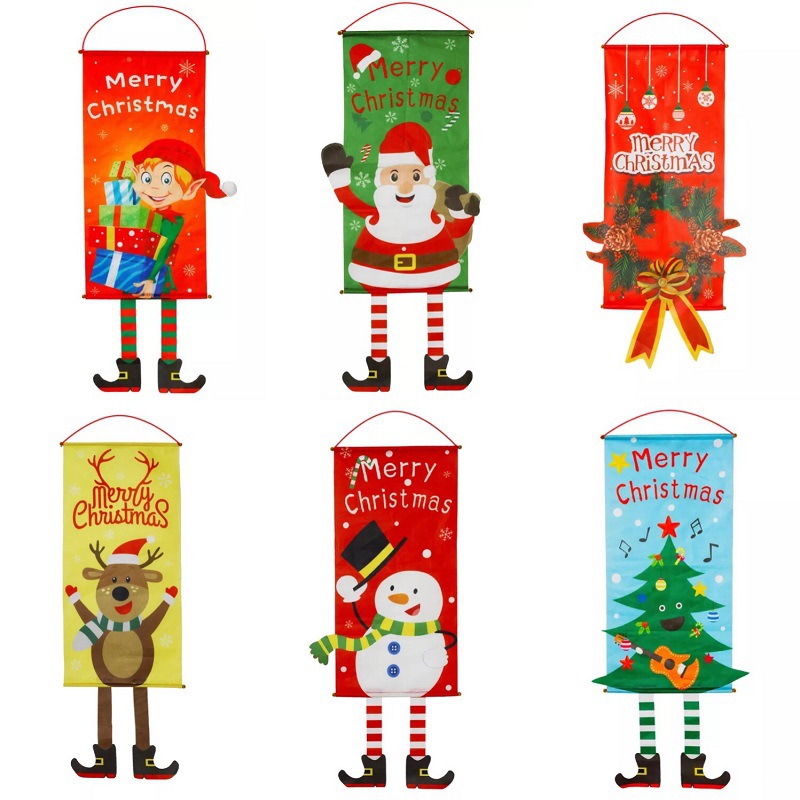 New Christmas decoration canvas ornaments Santa snowman suitable for home restaurant wall window pendant decoration XD22217
New Christmas decoration canvas ornaments Santa snowman suitable for home restaurant wall window pendant decoration XD22217