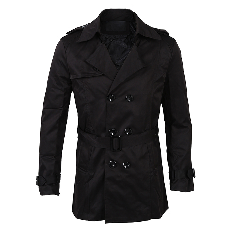 Mens Winter Slim Double Breasted Trench Coat Long Jacket Overcoat Outwear Black Size /US S
Mens Winter Slim Double Breasted Trench Coat Long Jacket Overcoat Outwear Black Size /US S