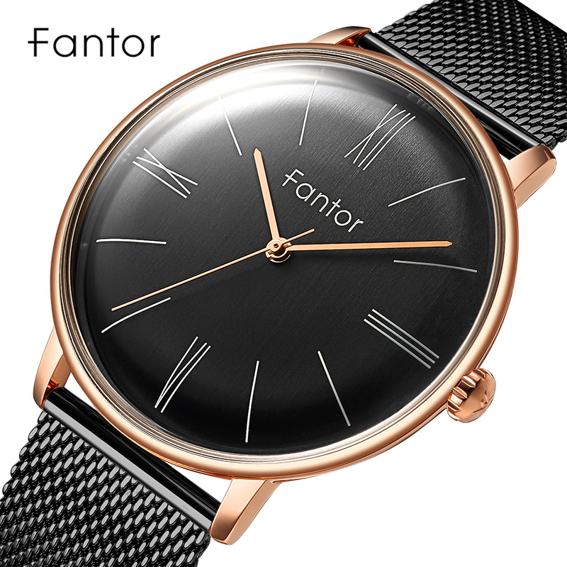 Fantor Minimalist Luxury Quartz Watch Man New Brand Classic Mesh Steel Wristwatch Mens Casual Waterproof Wrist Watches for Men, Wf1002g02
Fantor Minimalist Luxury Quartz Watch Man New Brand Classic Mesh Steel Wristwatch Mens Casual Waterproof Wrist Watches for Men, Wf1002g02