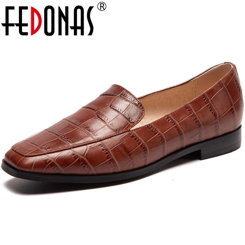 FEDONAS Women Square Heels Working Prom Pumps Spring Summer Round Toe Vintage Shoes Genuine Leather Classic Shoes Woman, White
FEDONAS Women Square Heels Working Prom Pumps Spring Summer Round Toe Vintage Shoes Genuine Leather Classic Shoes Woman, White