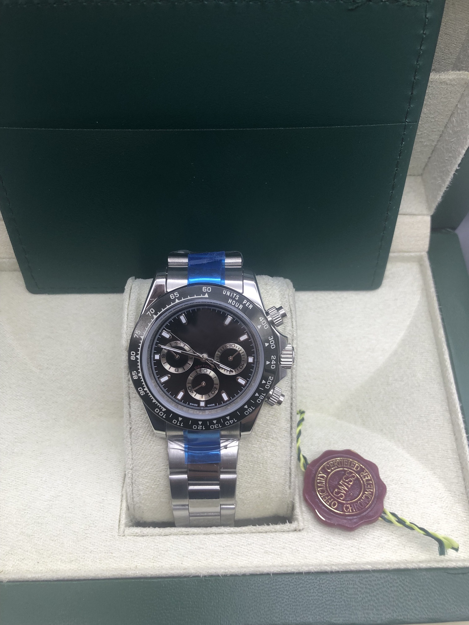 Best-selling luxury watches 116506 style 40MM sapphire mirror ceramic outer ring automatic movement 316L stainless steel strap aerospace, Style 1 with original box
Best-selling luxury watches 116506 style 40MM sapphire mirror ceramic outer ring automatic movement 316L stainless steel strap aerospace, Style 1 with original box