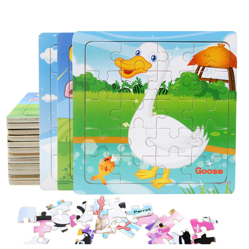 Hot Sale 9/20 Slice Small Piece Puzzle Toy Children Animals and Vehicle Wooden Puzzle Jigsaw Baby Educational Toys for Kids Gift
Hot Sale 9/20 Slice Small Piece Puzzle Toy Children Animals and Vehicle Wooden Puzzle Jigsaw Baby Educational Toys for Kids Gift