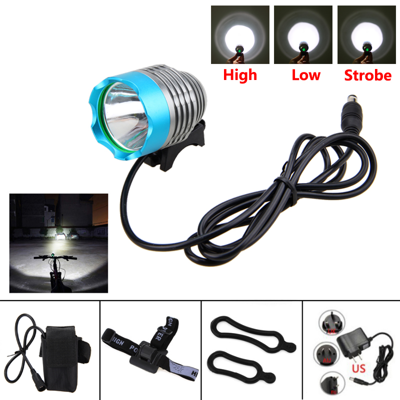 Waterproof Front Bike Headlight T6 LED Bike Lights 3 Modes Cycling Lamp 2 in 1 Headlamp with Battery Pack and Charger
Waterproof Front Bike Headlight T6 LED Bike Lights 3 Modes Cycling Lamp 2 in 1 Headlamp with Battery Pack and Charger