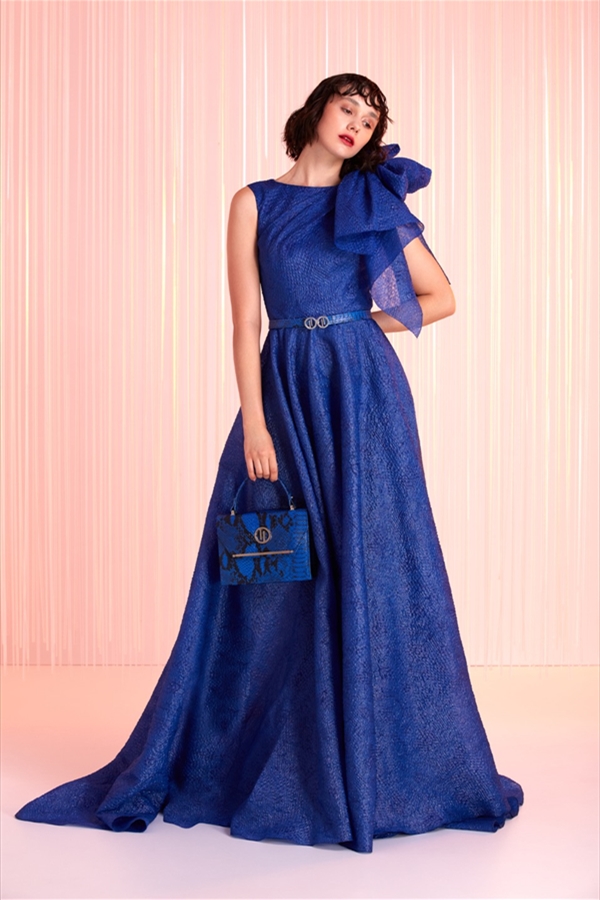 2021 Tony Ward Evening Dresses A Line Appliqued Sweep Train Prom Dress Party Wear Custom Made Red Carpet Gowns