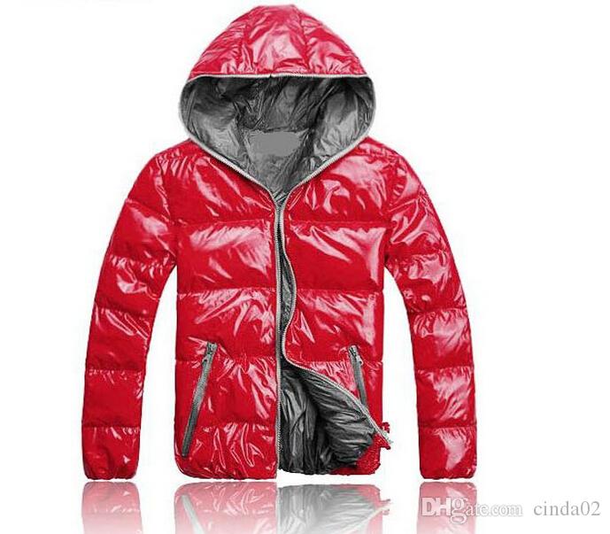 Winter Men Jackets Warm Coat Sport Down Parkas Man S Overcoat Solid Color