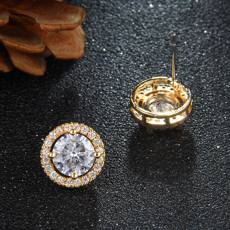 Hotsale Unisex Men Women Earrings Gold Silver Color Bling CZ Cubic Zircon Studs Earrings Nice Gift for Friend, Golden;silver
Hotsale Unisex Men Women Earrings Gold Silver Color Bling CZ Cubic Zircon Studs Earrings Nice Gift for Friend, Golden;silver