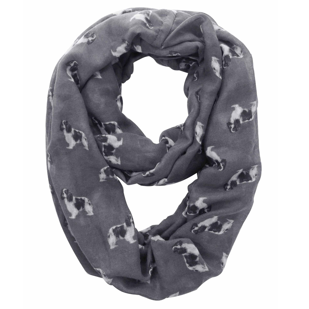Cavalier King Charles Spaniel Dog Print Womens Infinity Loop Tube Scarf Wrap Soft Lightweight Pet Puppy Gift Idea
Cavalier King Charles Spaniel Dog Print Womens Infinity Loop Tube Scarf Wrap Soft Lightweight Pet Puppy Gift Idea