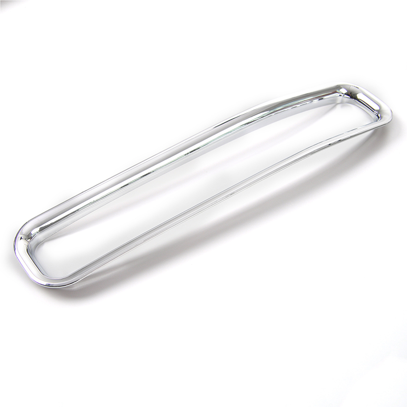 Chrome ABS Front Grille Inserts Trim Front Grill Slots For Jeep Wrangler TJ 1997-2006 Second Generati