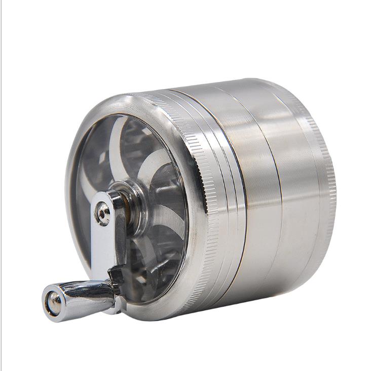 New Zinc Alloy Smoke Grinder Smoke Crusher Hand-operated Four-layer Smoke Grinder with Diameter 63
New Zinc Alloy Smoke Grinder Smoke Crusher Hand-operated Four-layer Smoke Grinder with Diameter 63