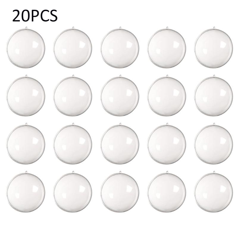 20pcs Small Clear Hanging Ball Plastic Round Bauble Ornament Gift Transparent Christmas Tree Hanging Decoration
20pcs Small Clear Hanging Ball Plastic Round Bauble Ornament Gift Transparent Christmas Tree Hanging Decoration
