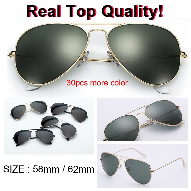 hot sell designer sunglasses top quality aviation pilot sun glasses for men women with mirror lens uv400 gafas br3025 gradient len 58mm 62mm, White;black
hot sell designer sunglasses top quality aviation pilot sun glasses for men women with mirror lens uv400 gafas br3025 gradient len 58mm 62mm, White;black