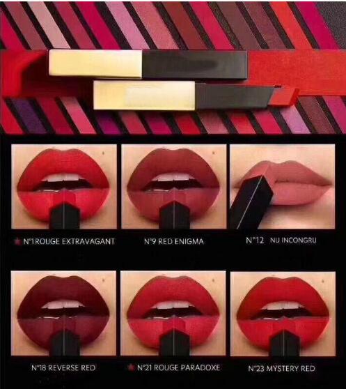 Makeup the slim leather matte lipstick lip 6 Colors Lip Gloss Lipgloss Maquillage Kit 6pcs, Mixed color
Makeup the slim leather matte lipstick lip 6 Colors Lip Gloss Lipgloss Maquillage Kit 6pcs, Mixed color