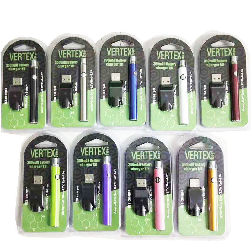 Vertex LO VV Battery Charger Kit 350 650 900 1100mah Preheat Battery E Cigarettes Vape Pen Fit 510 thread CE3 Tank G2 Cartridges
Vertex LO VV Battery Charger Kit 350 650 900 1100mah Preheat Battery E Cigarettes Vape Pen Fit 510 thread CE3 Tank G2 Cartridges