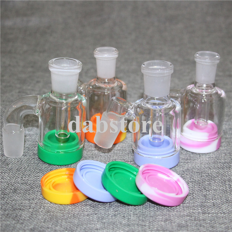 Hookah 3.2 Inch Glass Ash Catcher Silicone Container with 14mm 18mm joint Ashcatcher Bong Water Pipes oil rig
Hookah 3.2 Inch Glass Ash Catcher Silicone Container with 14mm 18mm joint Ashcatcher Bong Water Pipes oil rig