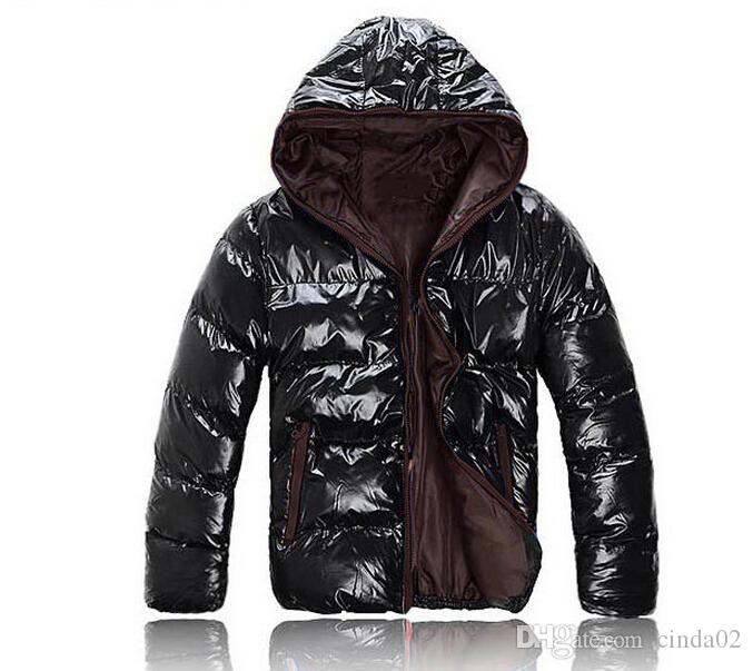 Winter Men Jackets Warm Coat Sport Down Parkas Man S Overcoat Solid Color