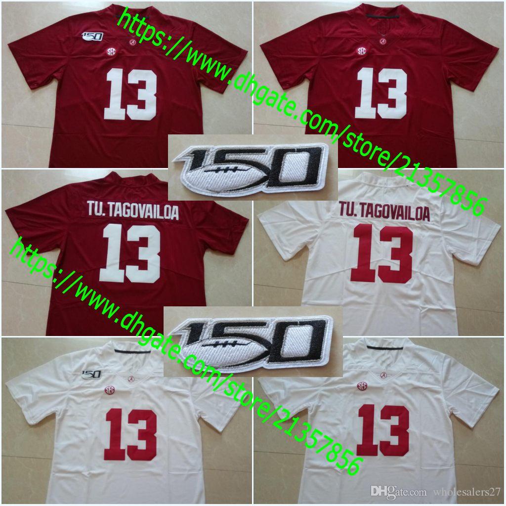 2019 New #13 Tu. Tagovailoa 150TH Patch #4 Jerry Jeudy #13 #5 Tua Tagovailoa #10 AJ McCarron #12 Joe Namath 22 N. Harris #34 Damien Harris, White
2019 New #13 Tu. Tagovailoa 150TH Patch #4 Jerry Jeudy #13 #5 Tua Tagovailoa #10 AJ McCarron #12 Joe Namath 22 N. Harris #34 Damien Harris, White