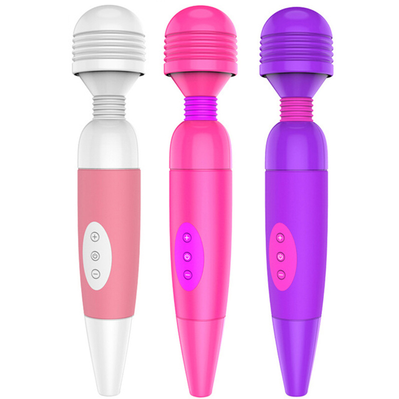 USB Vibrator G Spot AV Vibration Silicone Waterproof Erotic toys Sex shop Female Masturbation Adult Sex Products Y191214