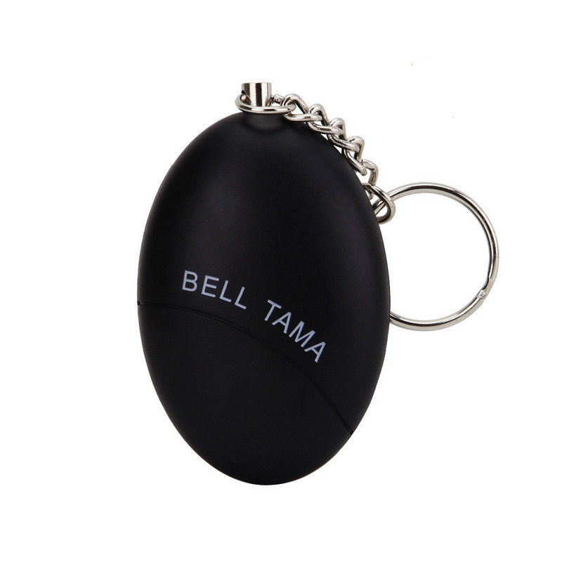 OTA 1pc Self Defense Alarm Egg Shape Girl Women AntiAttack AntiRape Security Protect Alert Personal Safety Scream Loud Keychain