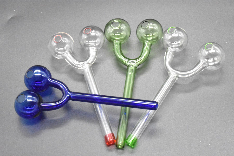 Double Bowl Pyrex Glass Oil Burner thick glass pipe Smoking Tube skull water pipe for water bong dab oil rig free shipping
Double Bowl Pyrex Glass Oil Burner thick glass pipe Smoking Tube skull water pipe for water bong dab oil rig free shipping