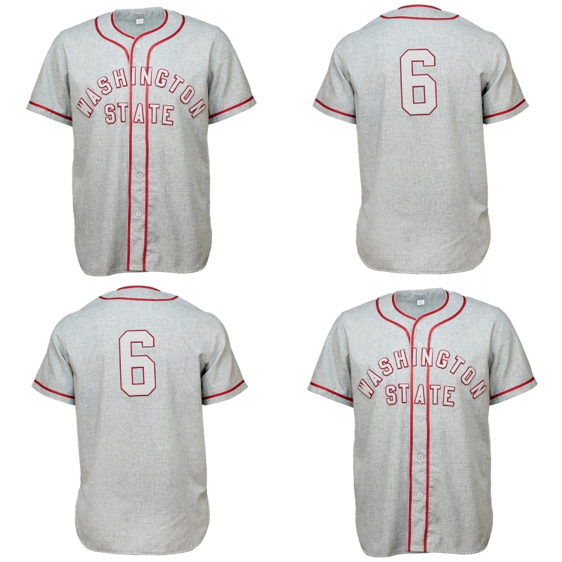 WSU Washington State Cougars 1948 Jersey Custom Men Women Youth Baseball Jerseys Any Name And Number Double Stitched, Grey number 6 no name
WSU Washington State Cougars 1948 Jersey Custom Men Women Youth Baseball Jerseys Any Name And Number Double Stitched, Grey number 6 no name