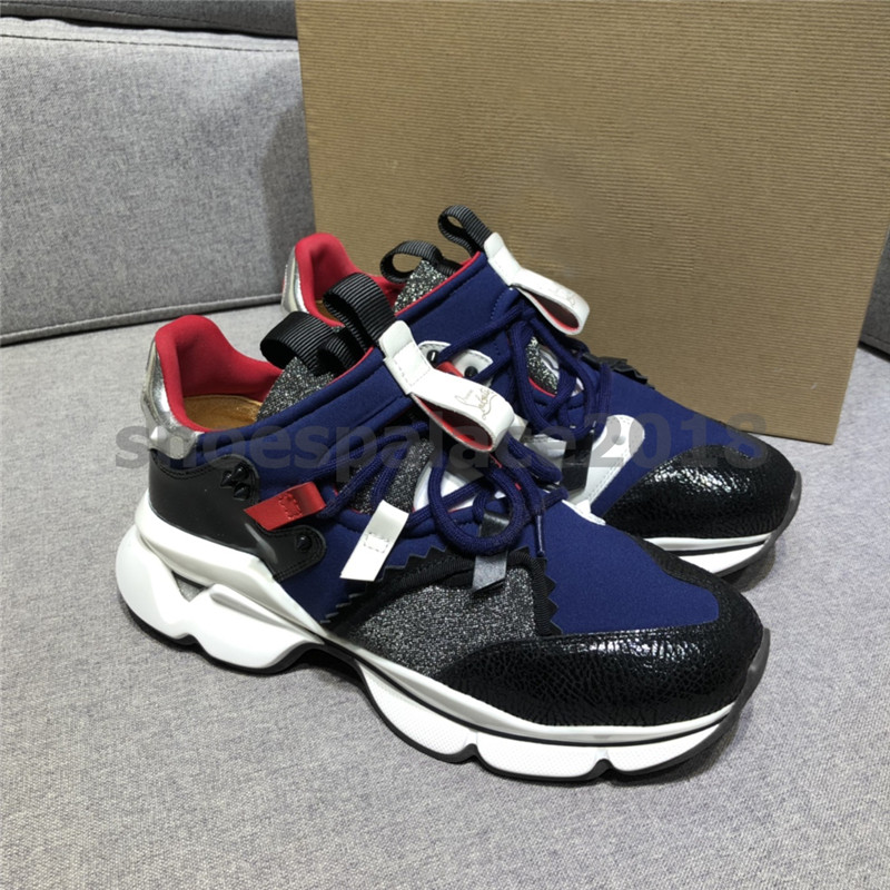 With Box Womens Mens Casual Shoes Luxury Designer Spikes Red Bottom Sneaker Mesh Patchwork Matte Leather Chaussures Mens zapatos
With Box Womens Mens Casual Shoes Luxury Designer Spikes Red Bottom Sneaker Mesh Patchwork Matte Leather Chaussures Mens zapatos