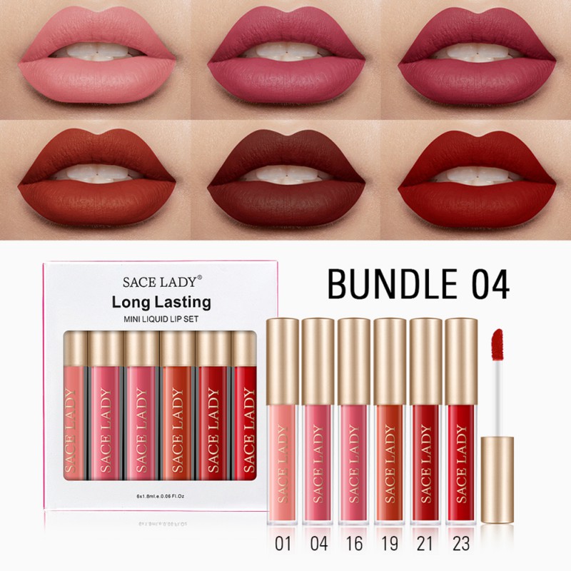 Recommend Lips Red Lip Stick Matte Liquid Lipstick Set Lasting Moisture Lip Gloss 3PCS/6PCS Set, 01
Recommend Lips Red Lip Stick Matte Liquid Lipstick Set Lasting Moisture Lip Gloss 3PCS/6PCS Set, 01