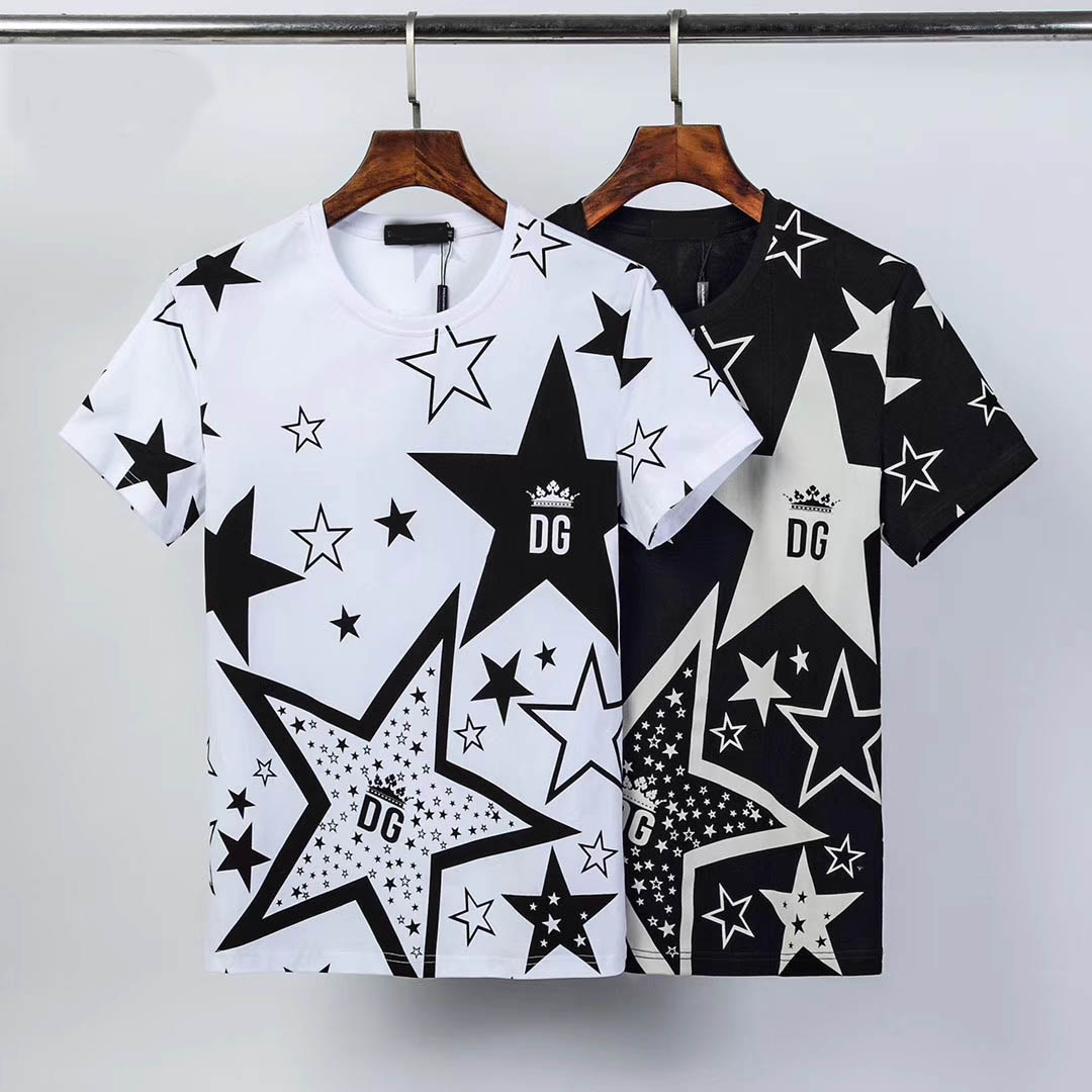 Hot Sale Men's Fashion T-Shirt Summer Short Sleeve Fashion Five-Star Pattern T-Shirt Size M-3XL, Black;brown
Hot Sale Men's Fashion T-Shirt Summer Short Sleeve Fashion Five-Star Pattern T-Shirt Size M-3XL, Black;brown