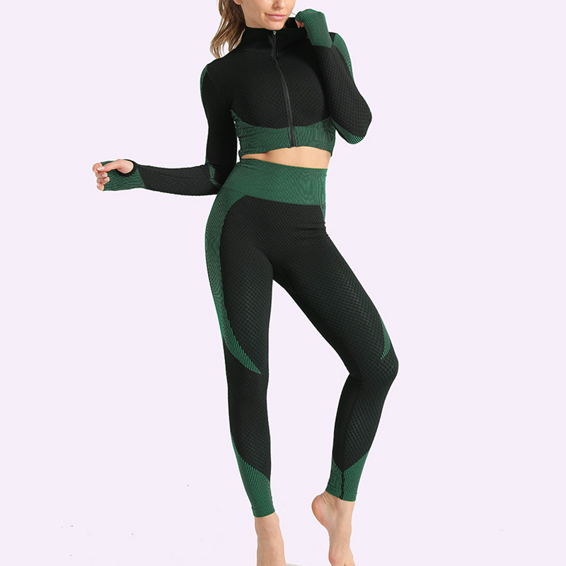 Women 2 Pcs Sports Suits Set Yoga Sets Gym Fitness Pants Leggings Sportswear Leggings Seamless Athletic Sports Shirts
Women 2 Pcs Sports Suits Set Yoga Sets Gym Fitness Pants Leggings Sportswear Leggings Seamless Athletic Sports Shirts