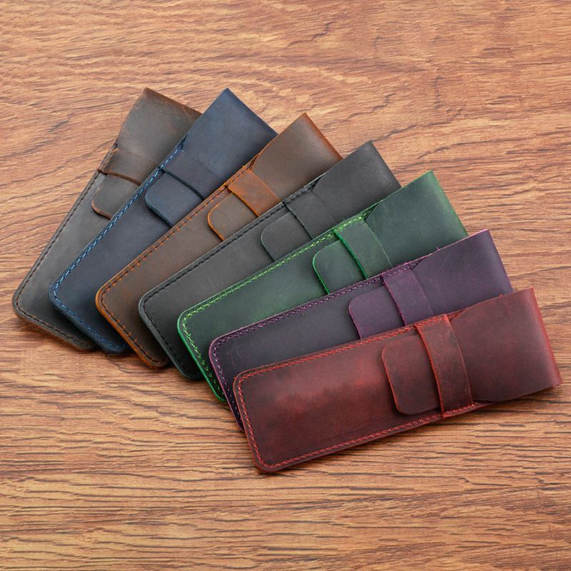Retro Leather Pencil Fountain Pen Bag Pouch Storage Holder Handmade Ballpoint Protective Sleeve Cover Student Gift
Retro Leather Pencil Fountain Pen Bag Pouch Storage Holder Handmade Ballpoint Protective Sleeve Cover Student Gift