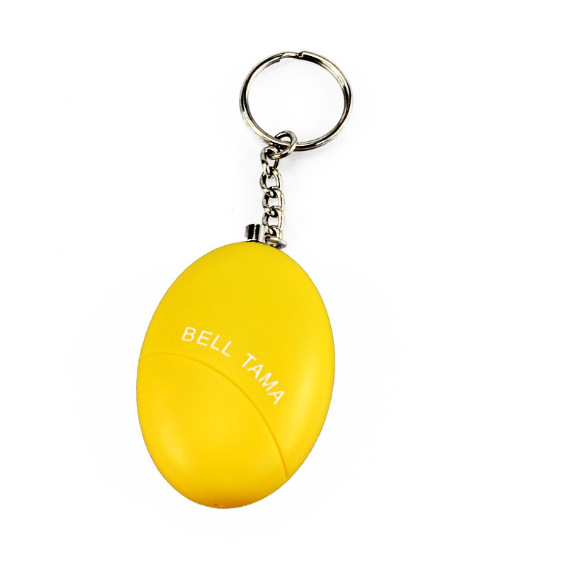OTA 1pc Self Defense Alarm Egg Shape Girl Women AntiAttack AntiRape Security Protect Alert Personal Safety Scream Loud Keychain