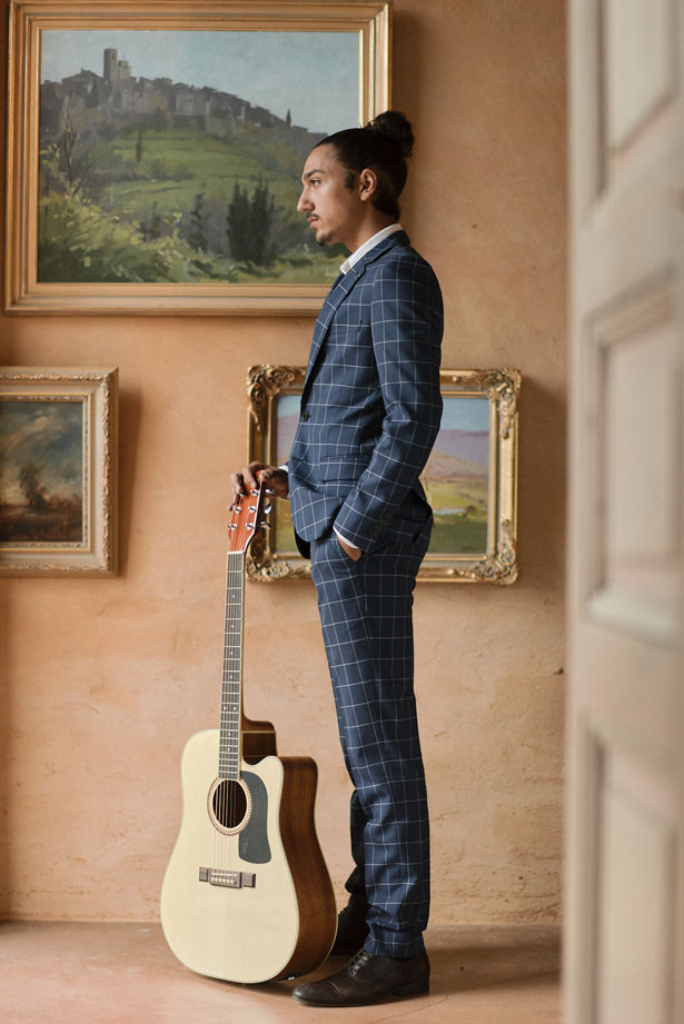 Mens Suits Plaid Suits Regular Fit 2 Piece Polyester Blend Vintage Tailored Fit Business Men Formal Suits Wedding Tuxedos Top Quality