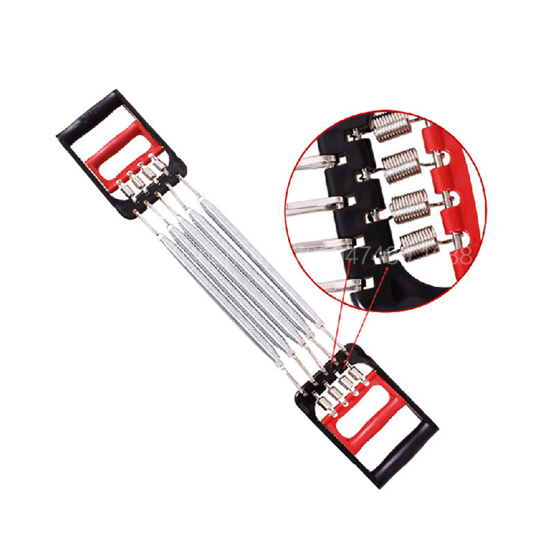 Spring Chest Developer Expander Men Tension Puller Fitness Stainless Steel Muscles Exercise Workout Equipment Resistance Bands Y200506