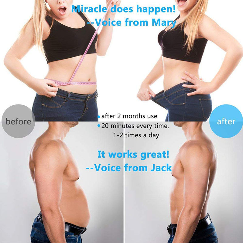 Muscle Stimulator Electric Abdominal Trainer Smart Wireless ABS EMS Arm Leg Belly Fitness Body Slimming USB Charged Massager