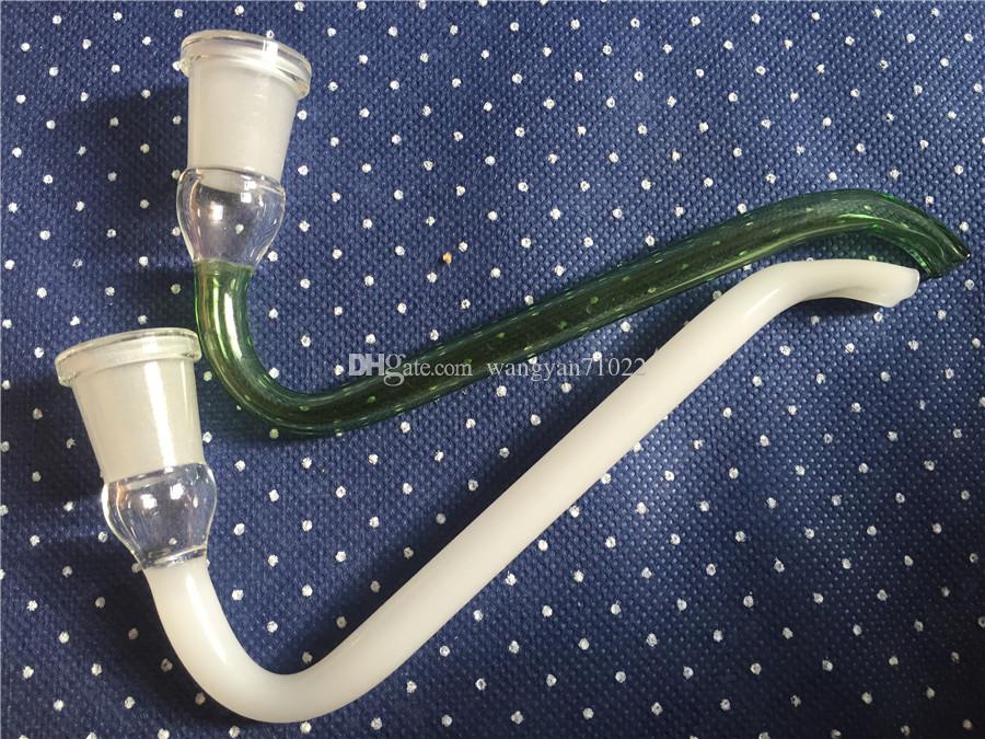 Thick Colorful glass J-Hook Adapter - 14 mm 18.8mm Creative style j hooks glass pipe joint size 14.4mm 18mm female free shipping
Thick Colorful glass J-Hook Adapter - 14 mm 18.8mm Creative style j hooks glass pipe joint size 14.4mm 18mm female free shipping