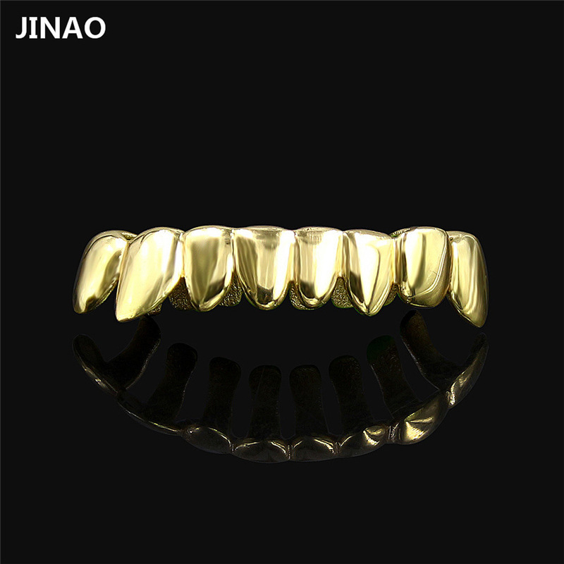 Hip-hop Irregular 8 Golden Tooth Set 24k Gold Electroplate Original Binding Packing
Hip-hop Irregular 8 Golden Tooth Set 24k Gold Electroplate Original Binding Packing